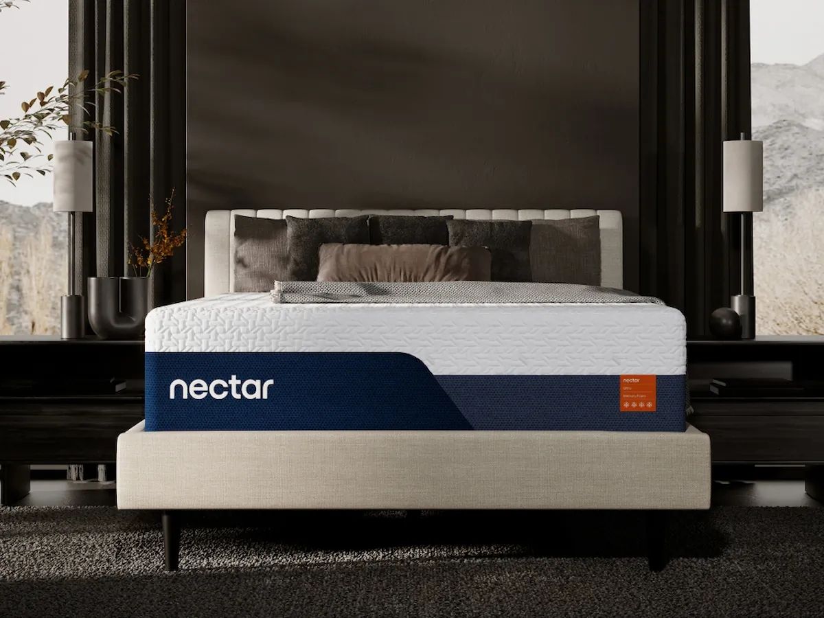 Nectar Ultra Memory Foam - Twin XL Mattress - Fabric - White