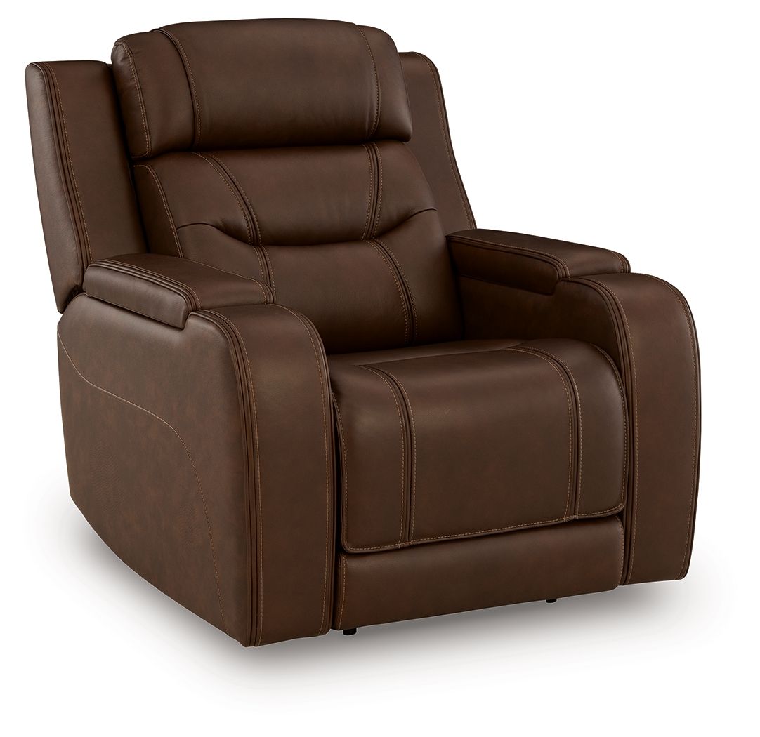 Dreamer - Power Recliner With Audio Seating - Brown