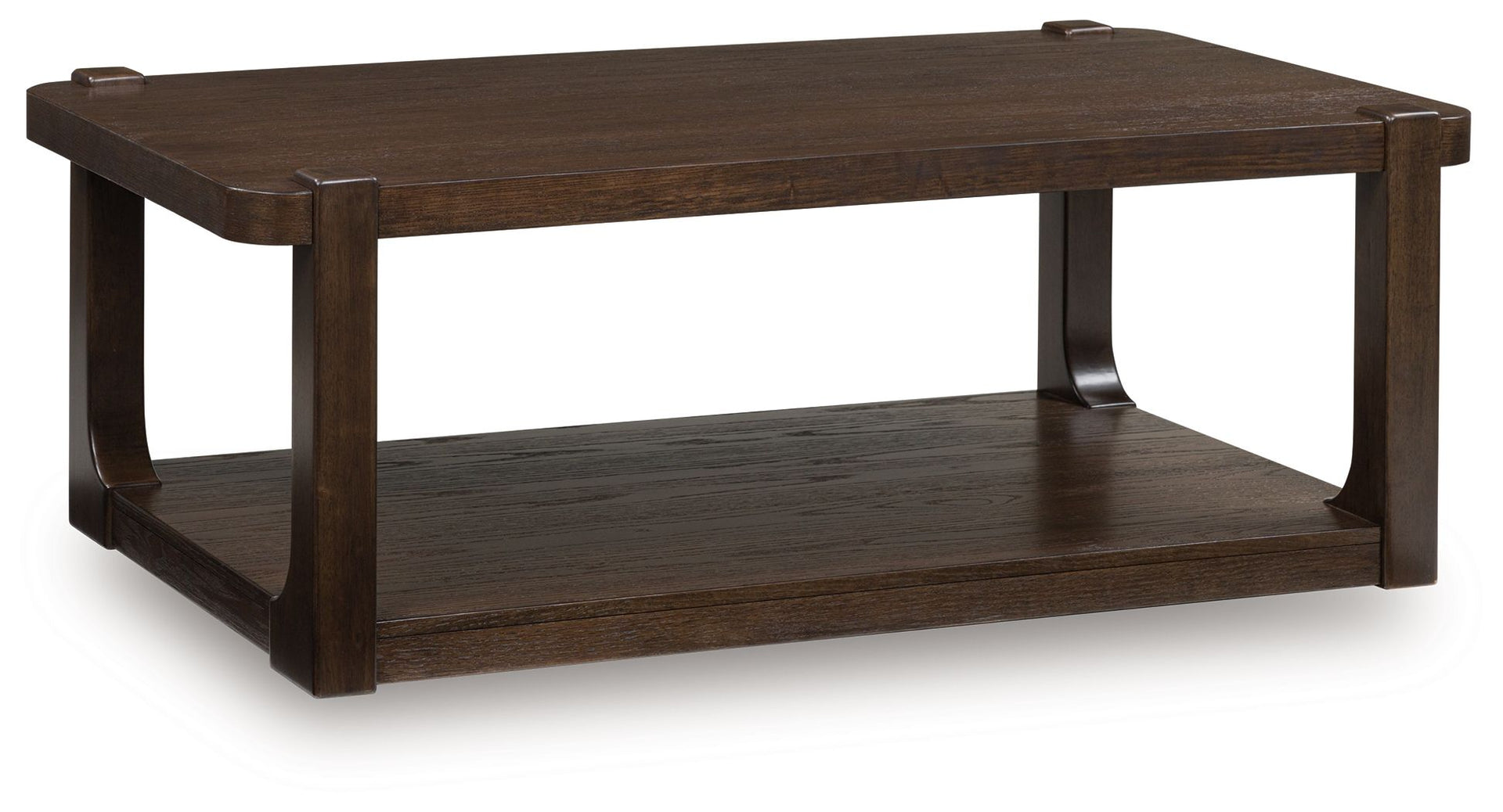 Breckington - Rectangle Cocktail Table - Dark Brown