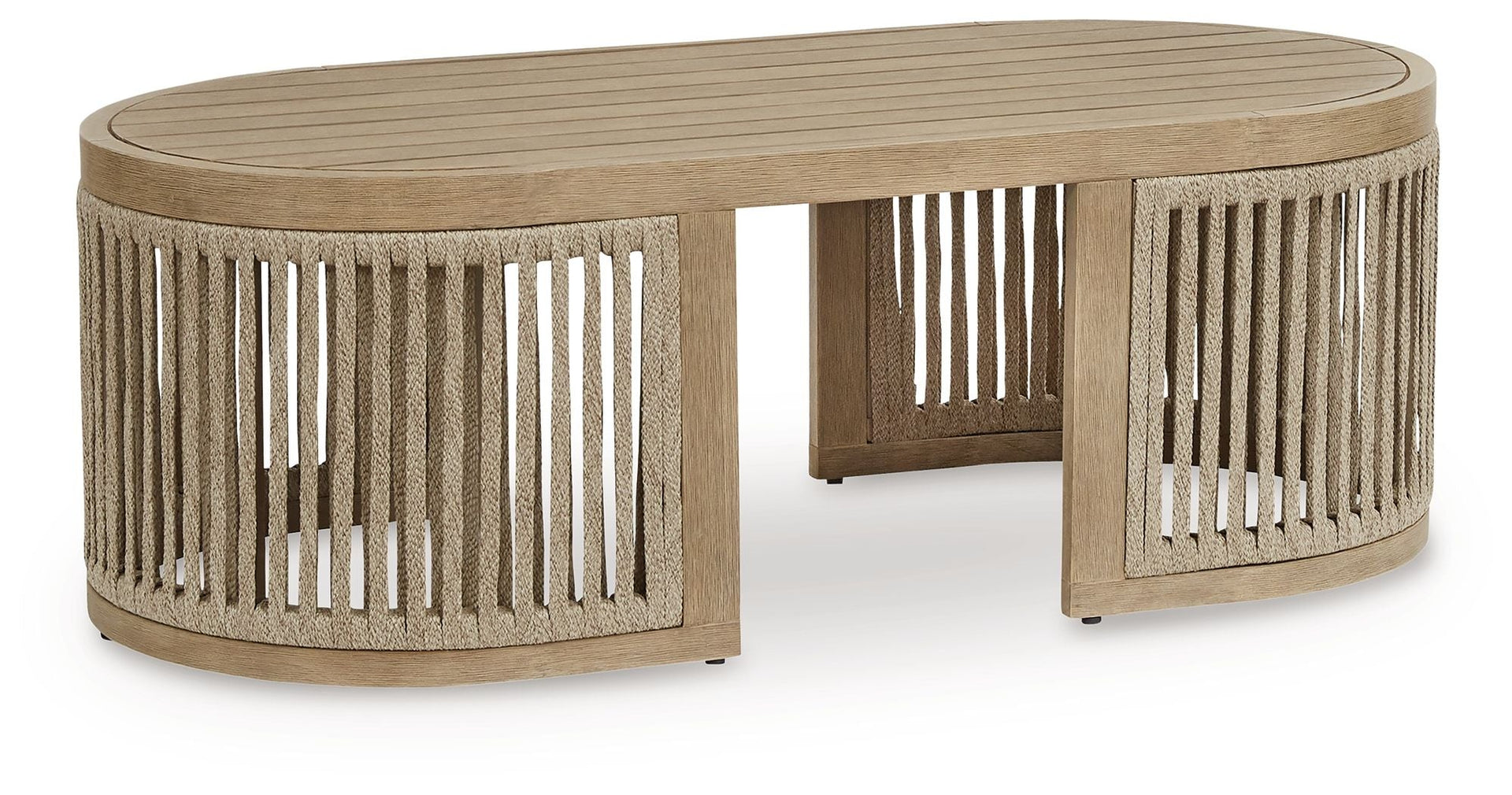 Vision Lane - Rectangular Cocktail Table - Beige