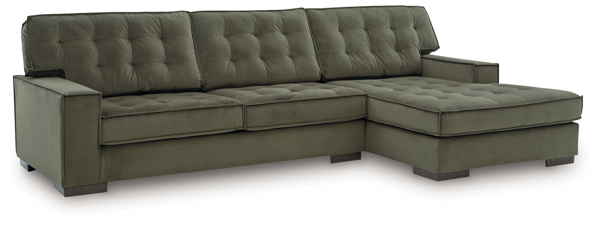 Chalcombe - 2-Piece Sectional With RAF Corner Chaise - Olive