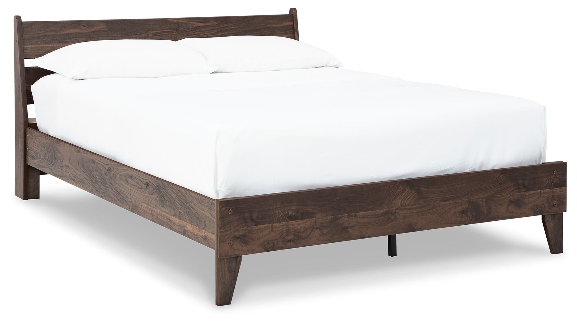 Calverson - Full Panel Platform Bed - Mocha