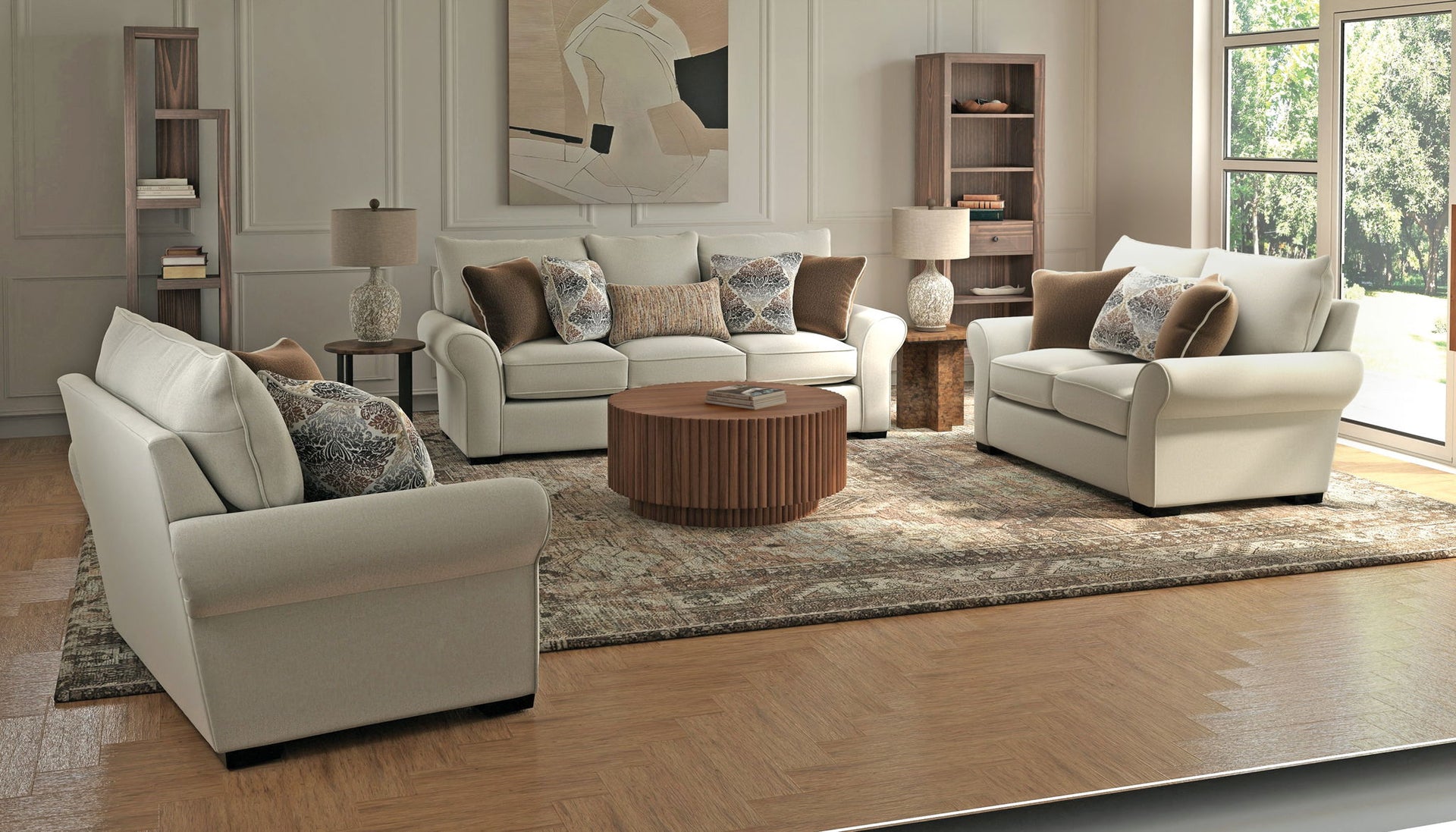 Alden - Loveseat - Linen