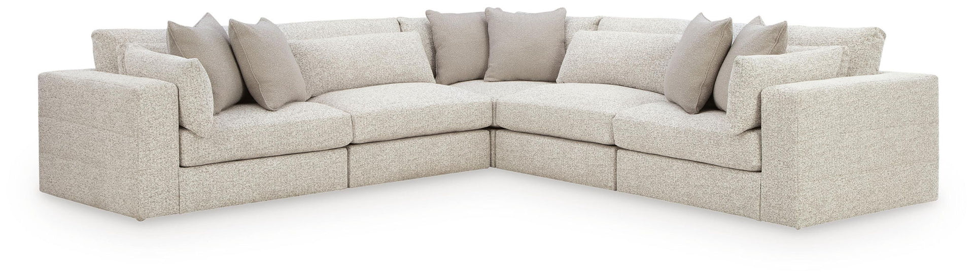 Stonecroft Manor - 5-Piece Sectional - Snowstone