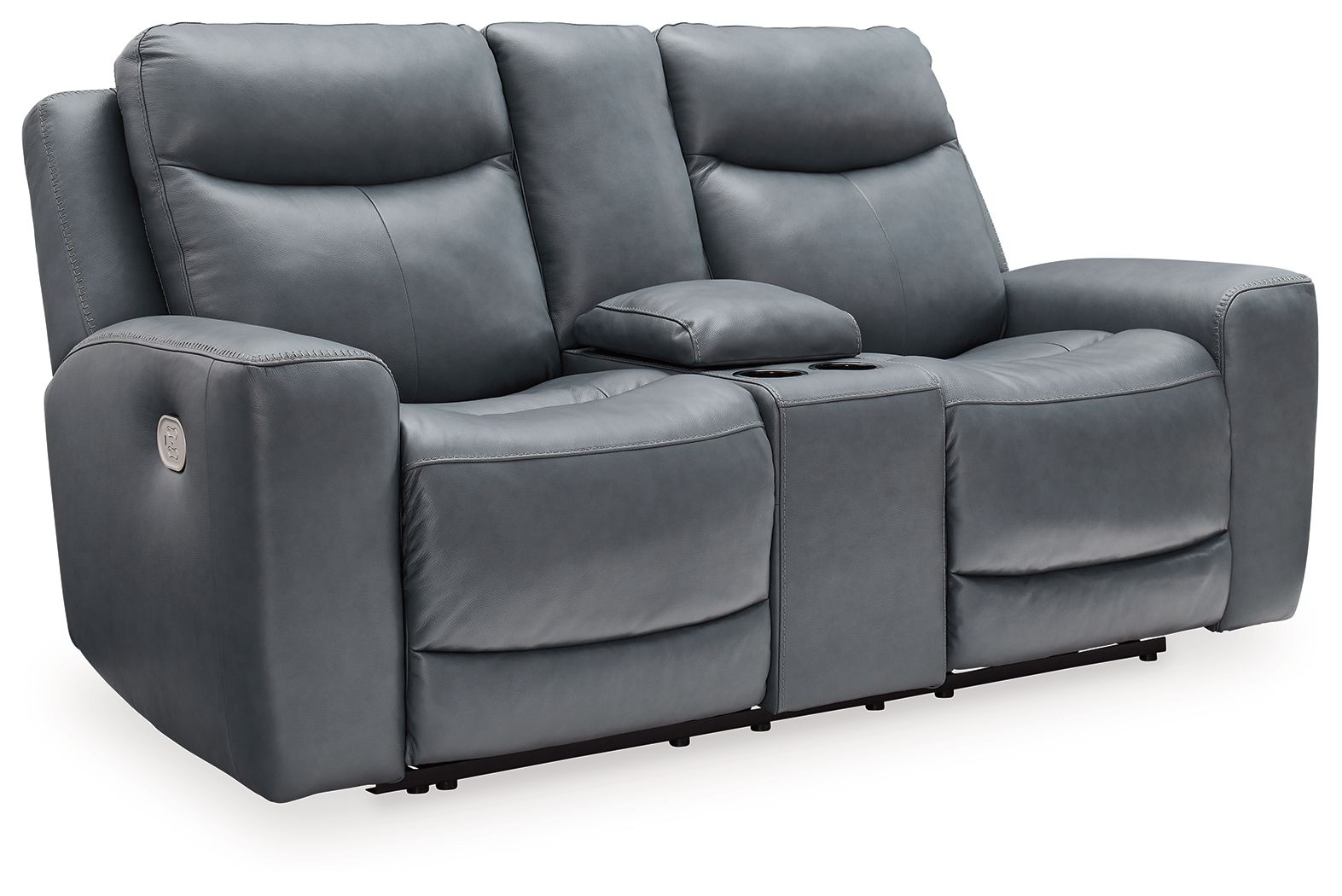 Regency Mindanao - Power Reclining Loveseat With Console /Adj Hdrst