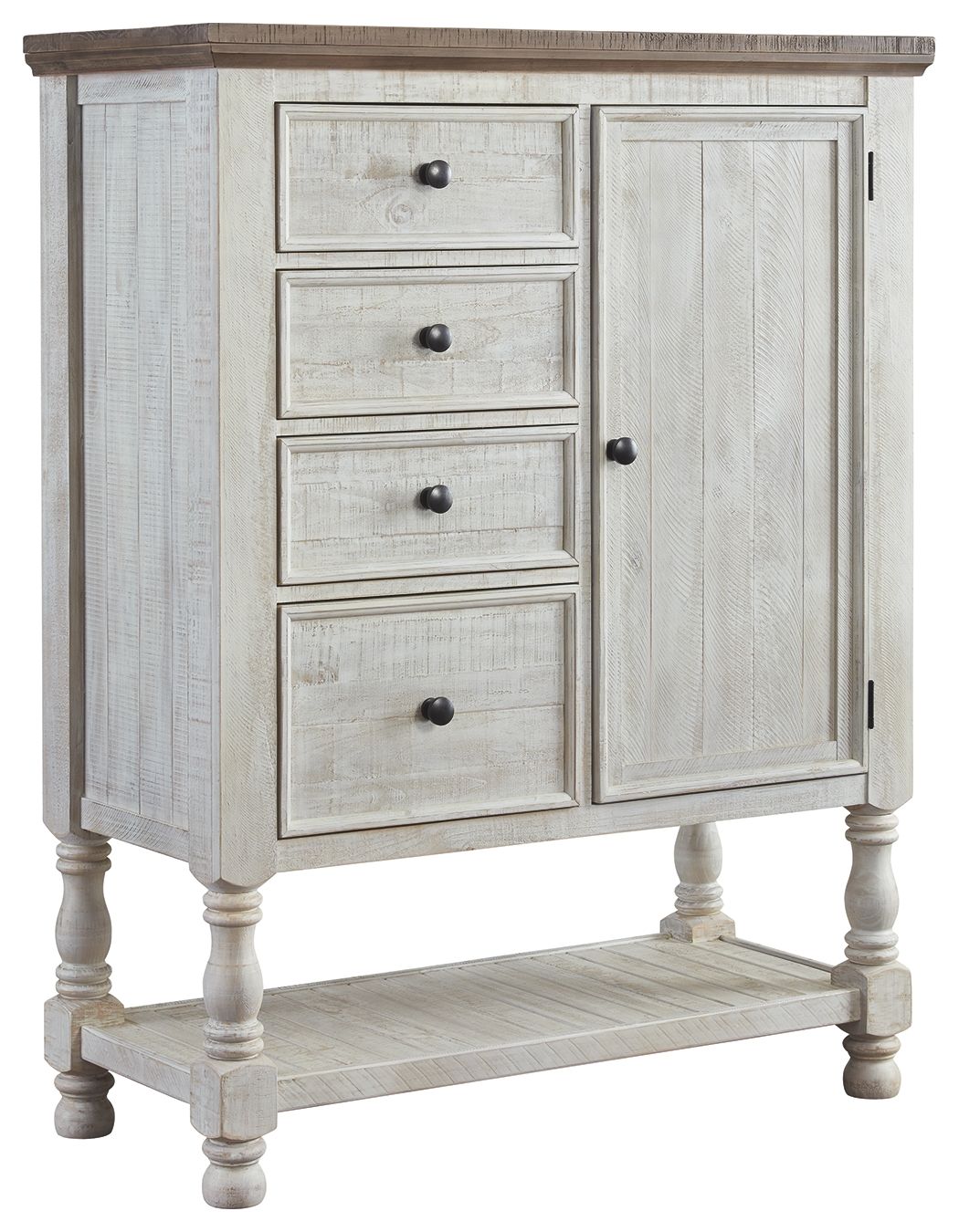 Havalance - Door Chest - White / Gray