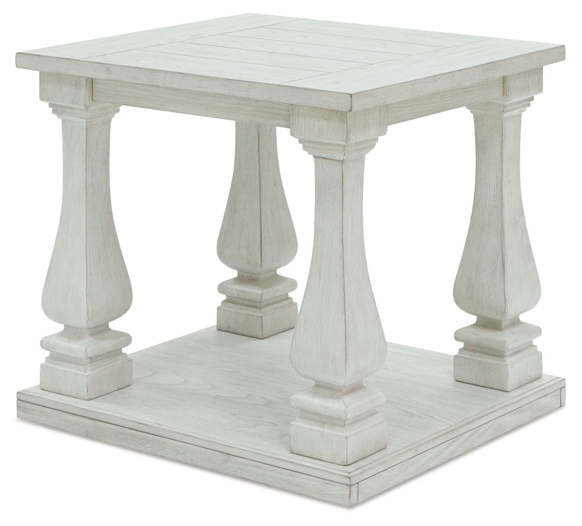 Arlendyne - Rectangular End Table - Antique White