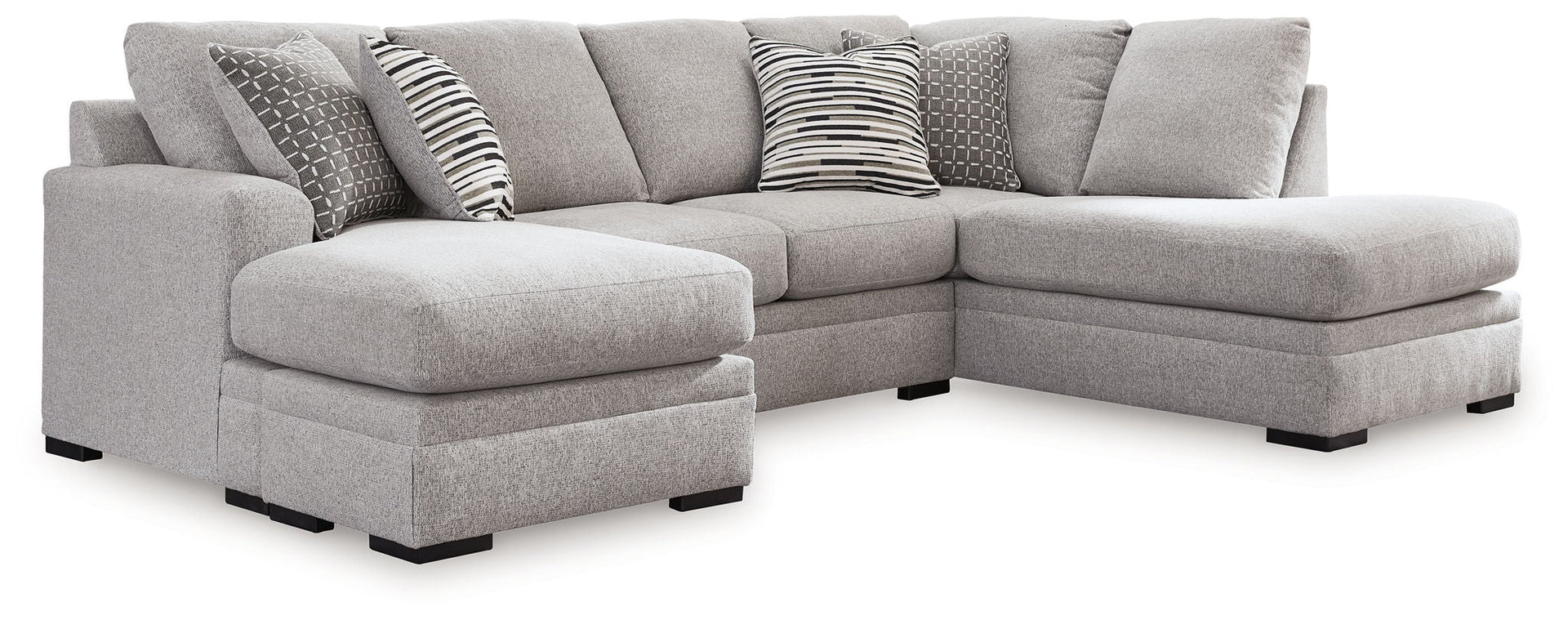 Bresslyn Place - 2-Piece Sectional With Raf Corner Chaise - Pewter