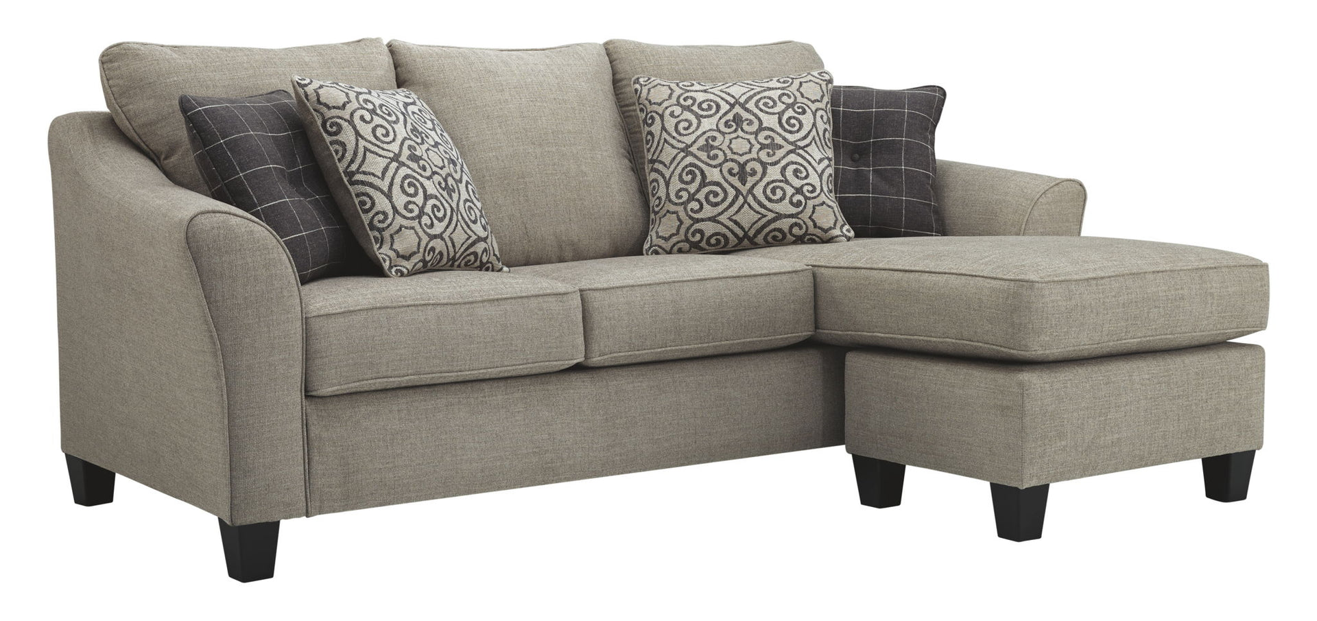 Kestrel - Queen Sofa Chaise Sleeper - Driftwood