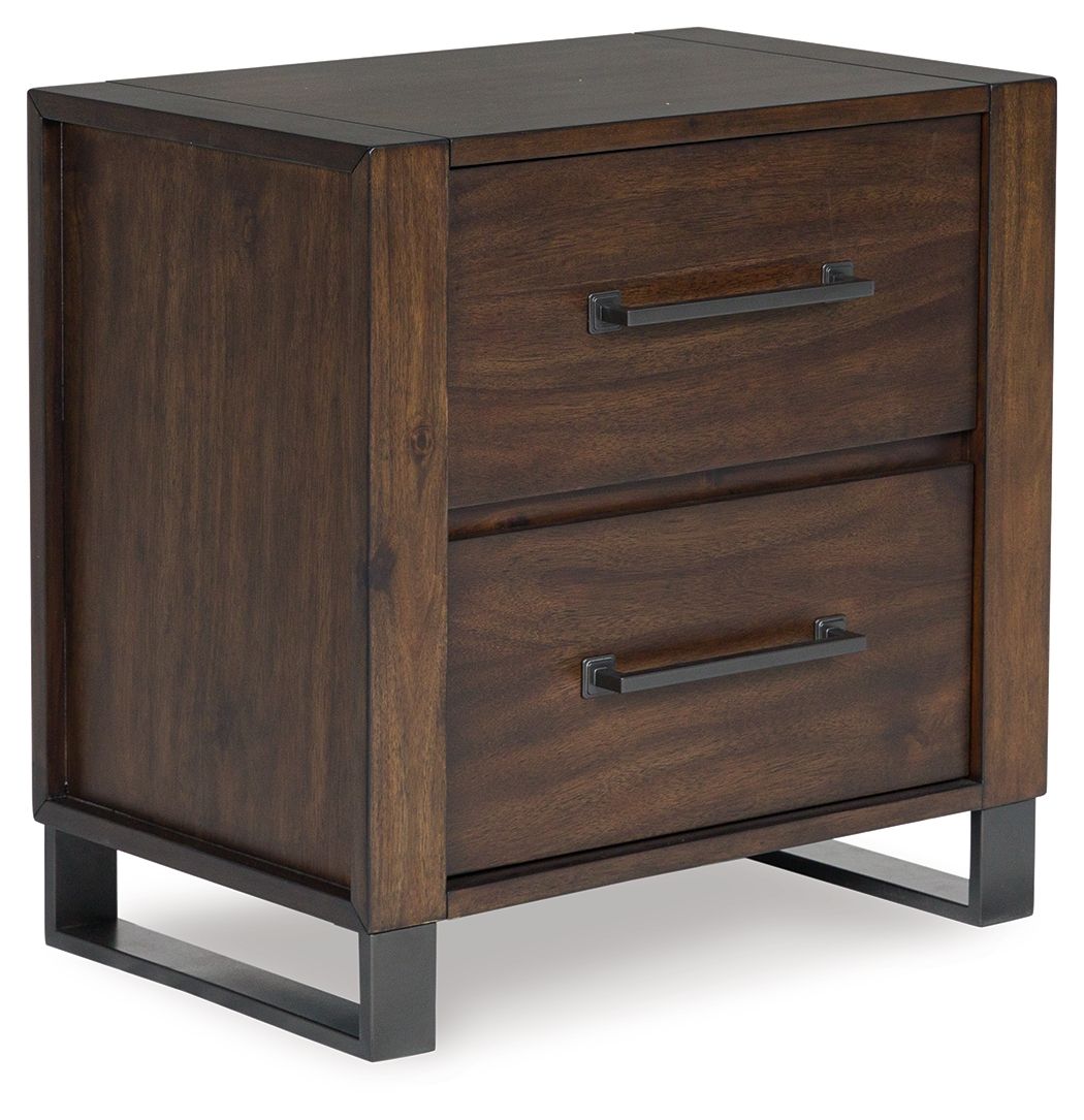 Zumbado - Two Drawer Night Stand - Brown