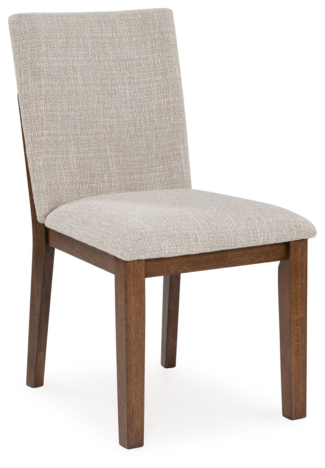 Kraeburn - Dining Upholstered Side Chair - Beige / Brown