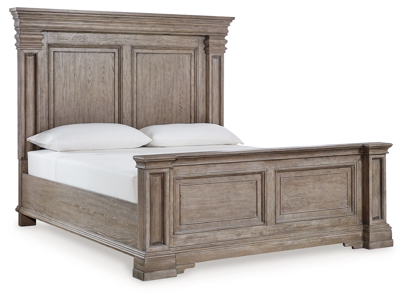 Blairhurst - California King Panel Bed - Light Grayish Brown