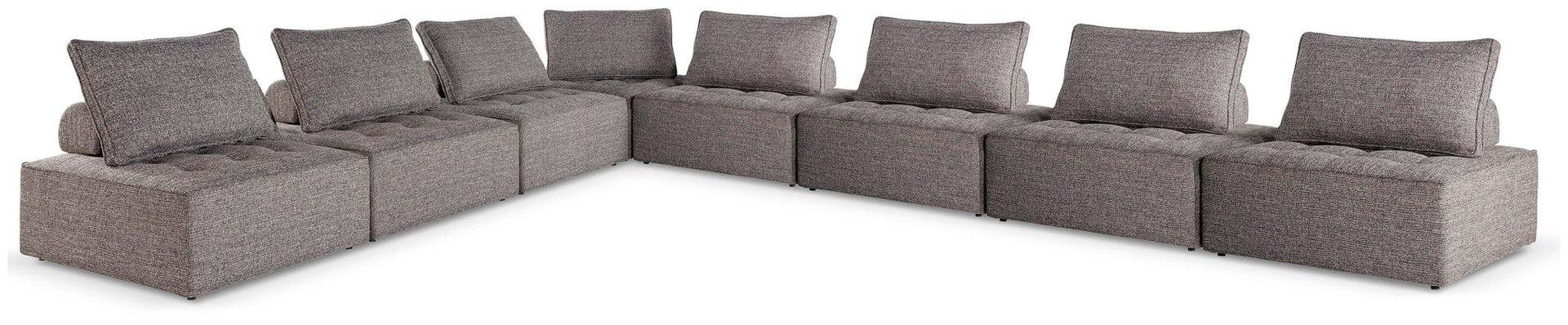 Bree Zee - 8-Piece Outdoor Modular Seating - Brown