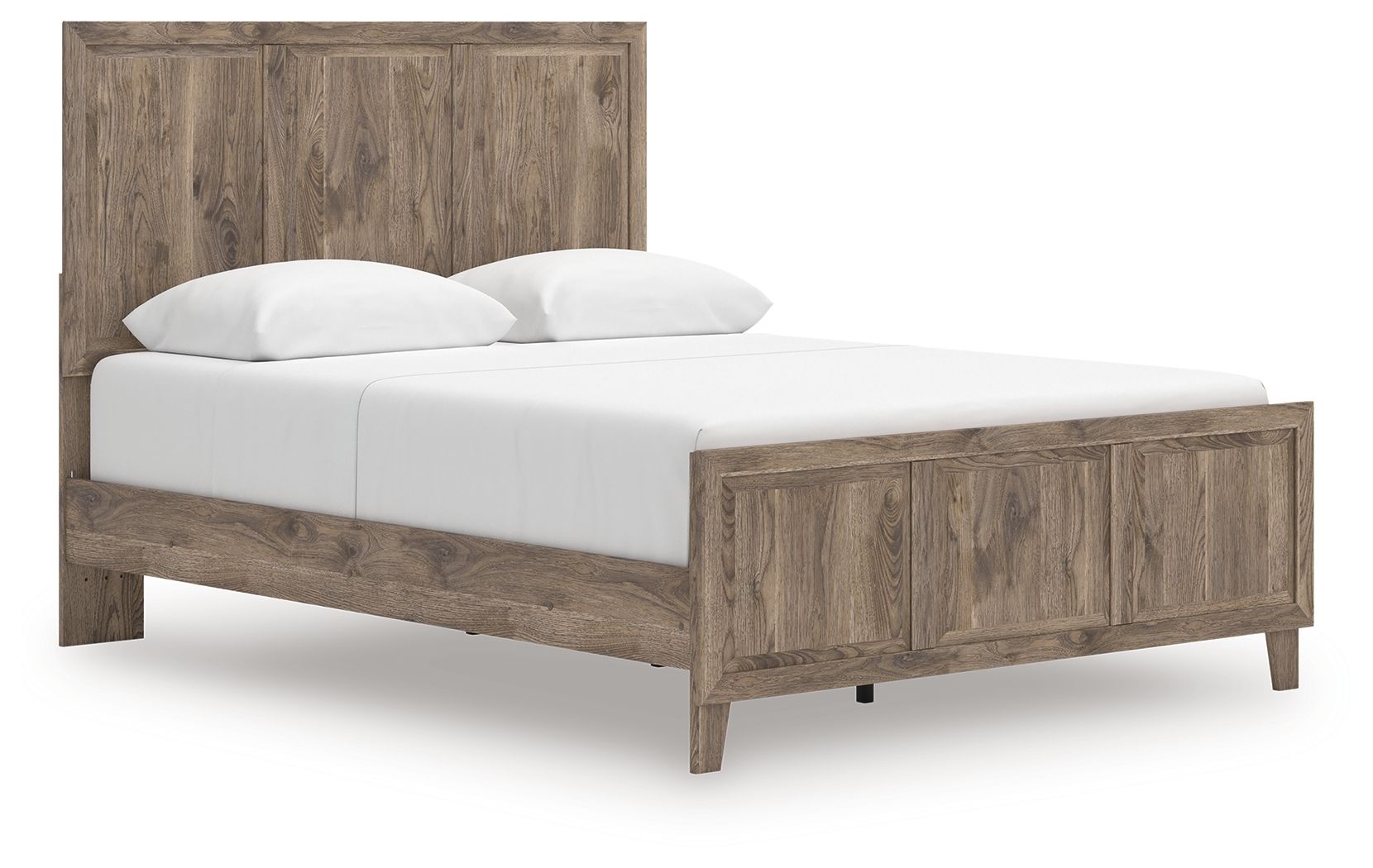 Keithland - Queen Panel Bed - Brown