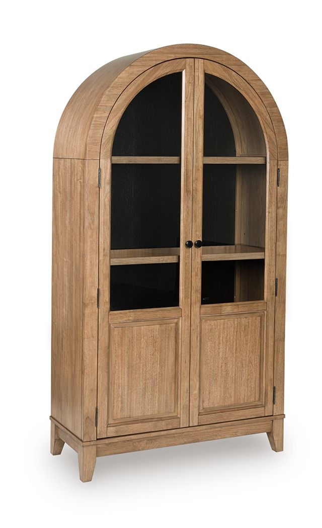 Dagandale - Accent Cabinet - Natural / Black