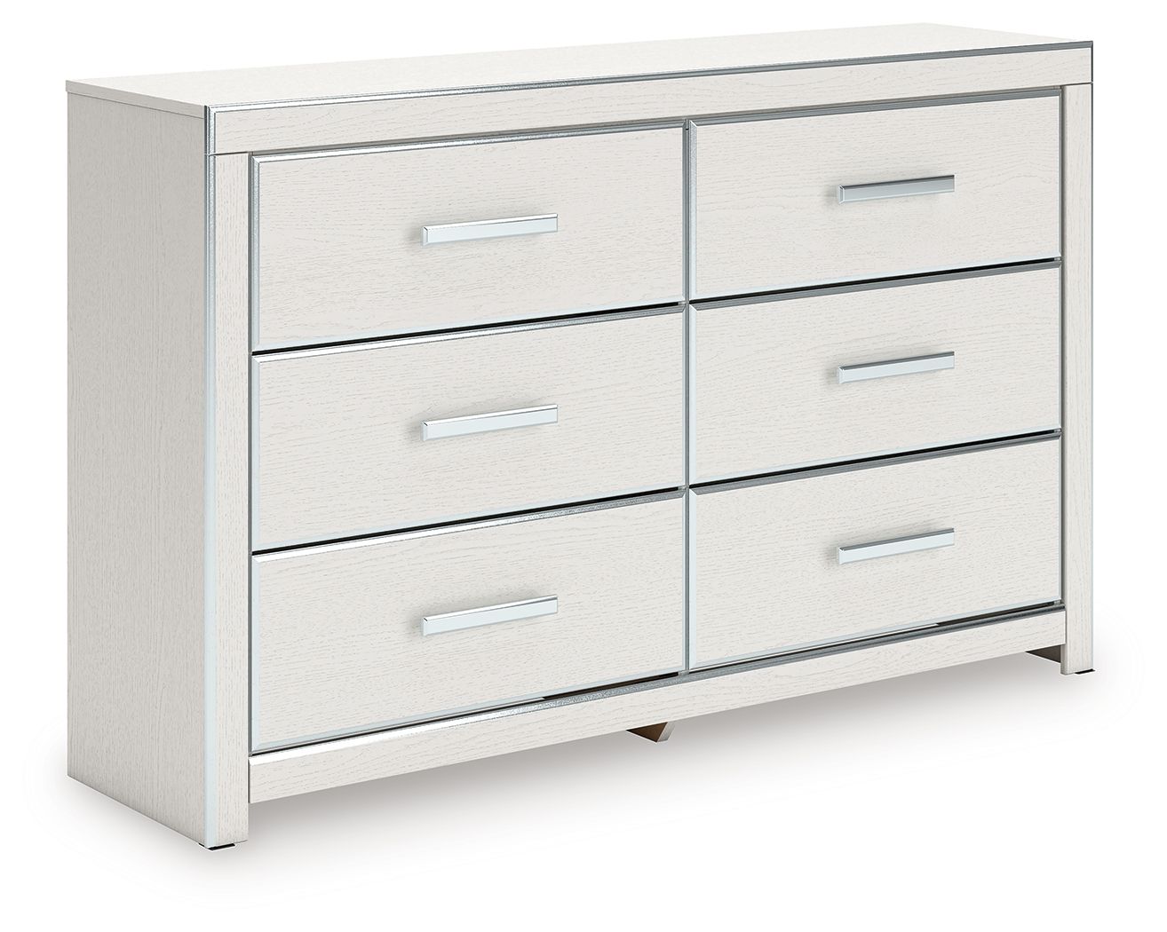 Birmonton - Six Drawer Dresser - White