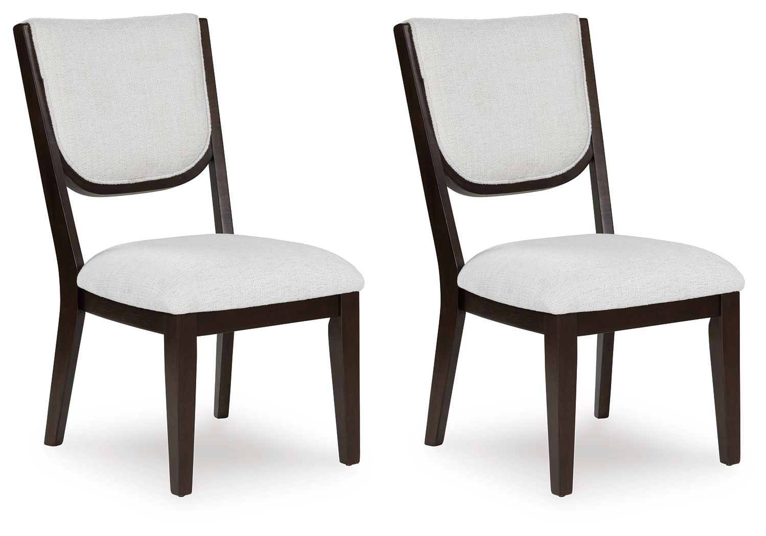 Breckington - Dining Upholstered Side Chair - Dark Brown