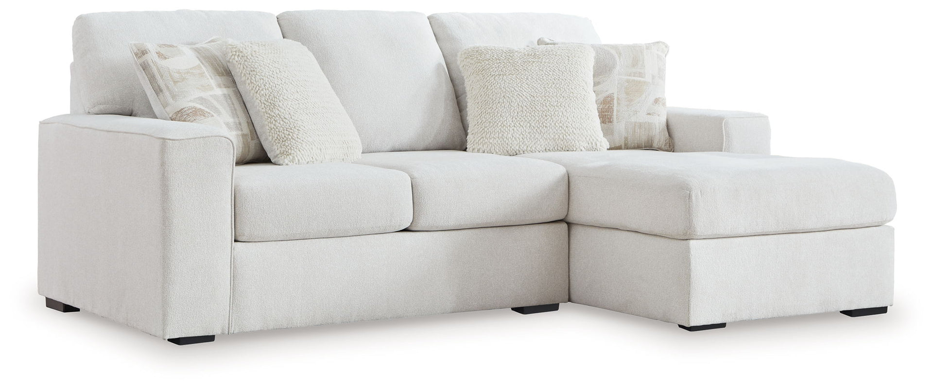 Leighelli - 2-Piece Sectional With Raf Corner Chaise - Ivory