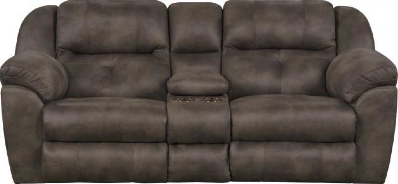 Ferrington Dusk Power Lay Flat Reclining Console Loveseat