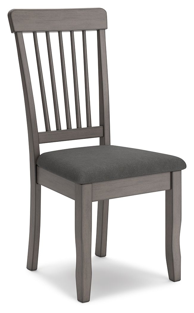 Shullden - Dining Room Side Chair - Gray
