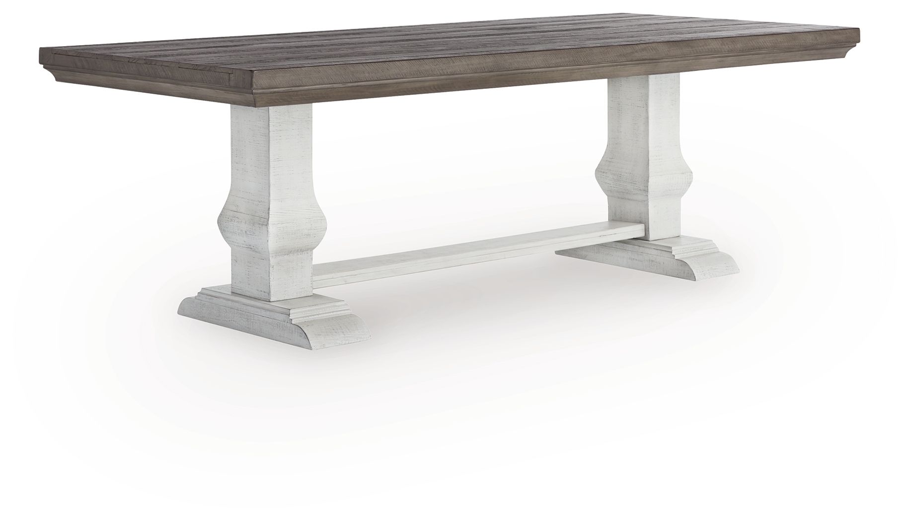 Havalance - Dining Table - White / Gray