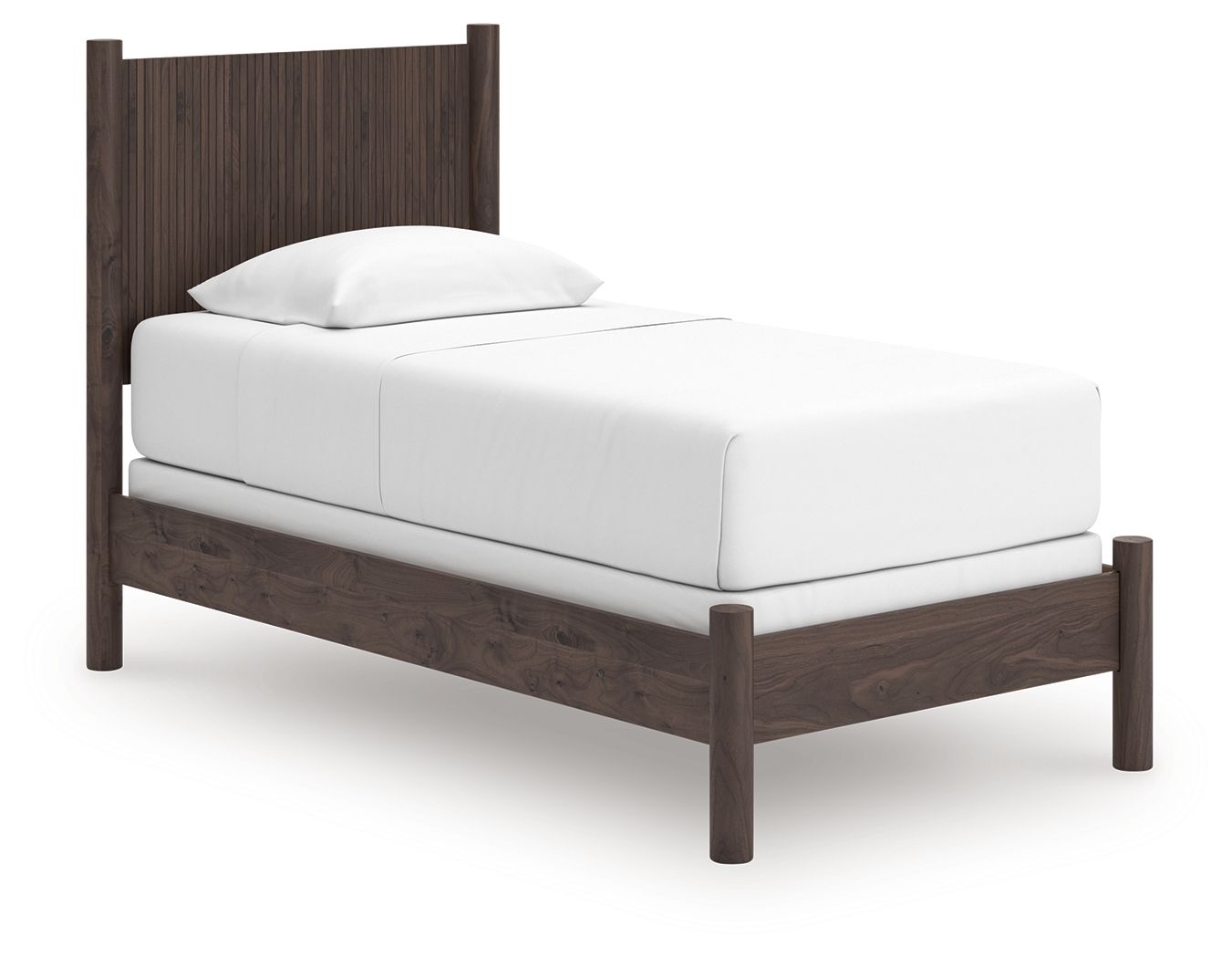 Cadmori - Twin Panel Bed - Brown