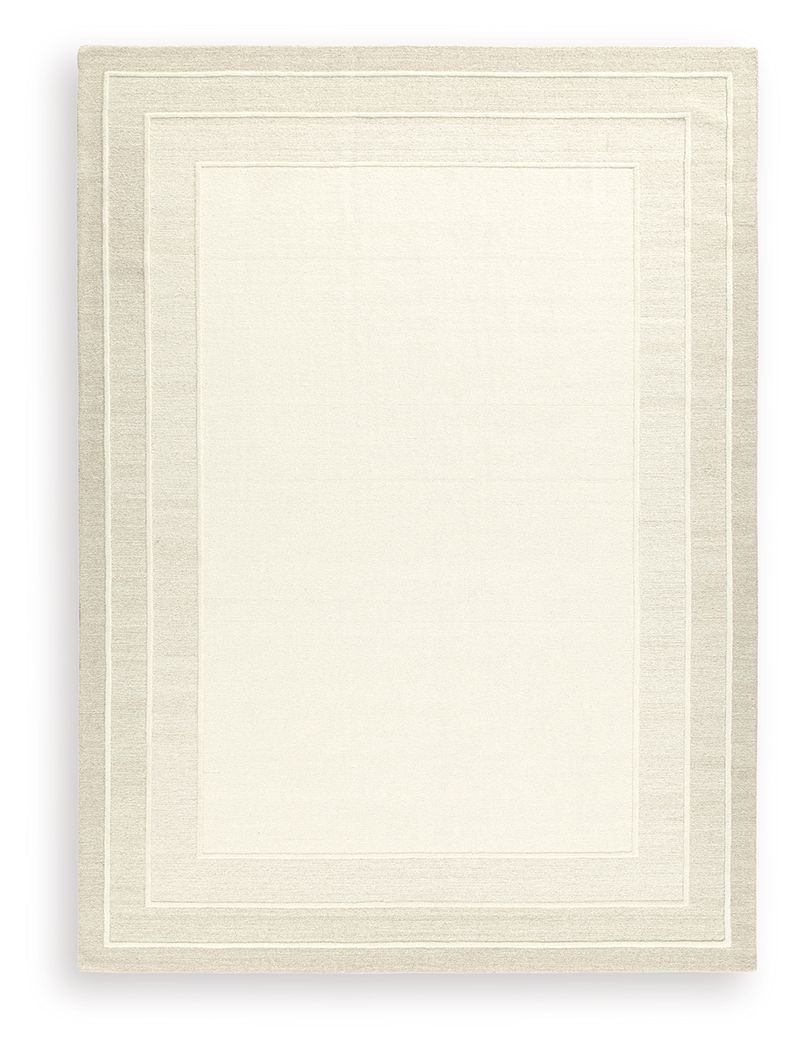 TeeLGan - 10' x 14' Rug - Ivory / Tan