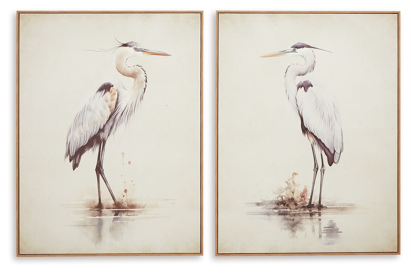 Aubinell - Wall Art Set - Beige