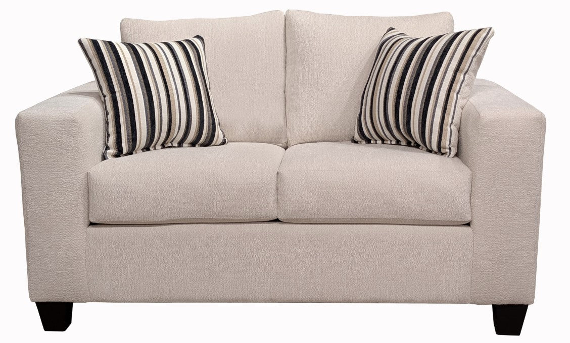 The Lancaster Logan Cream Loveseat