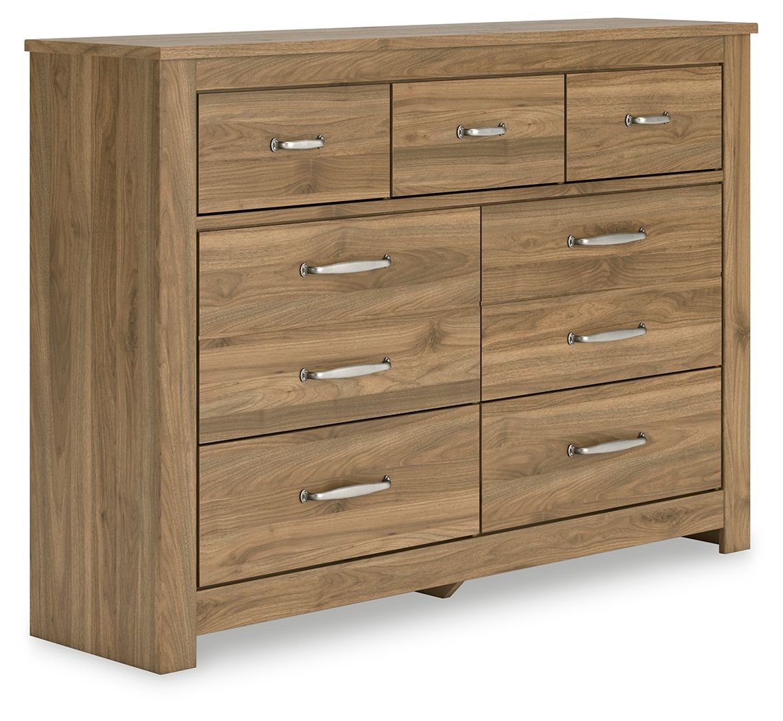 Zanbrook - Seven Drawer Dresser - Brown