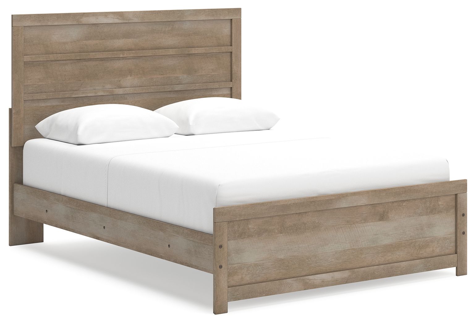 Gachester - Queen Panel Bed - Tan