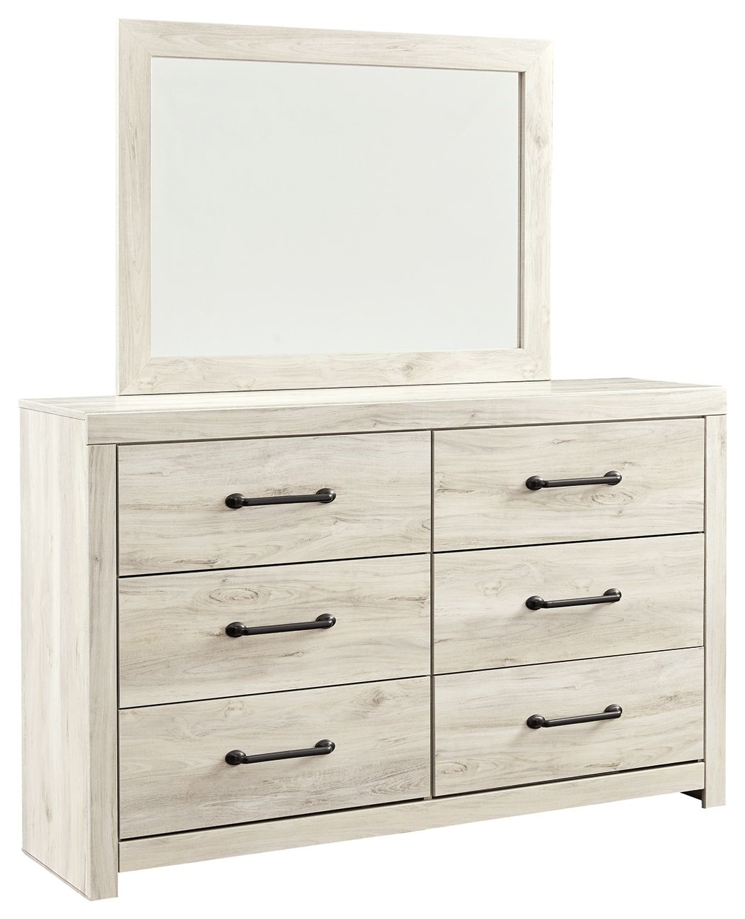 Cambeck - Dresser, Mirror - Whitewash
