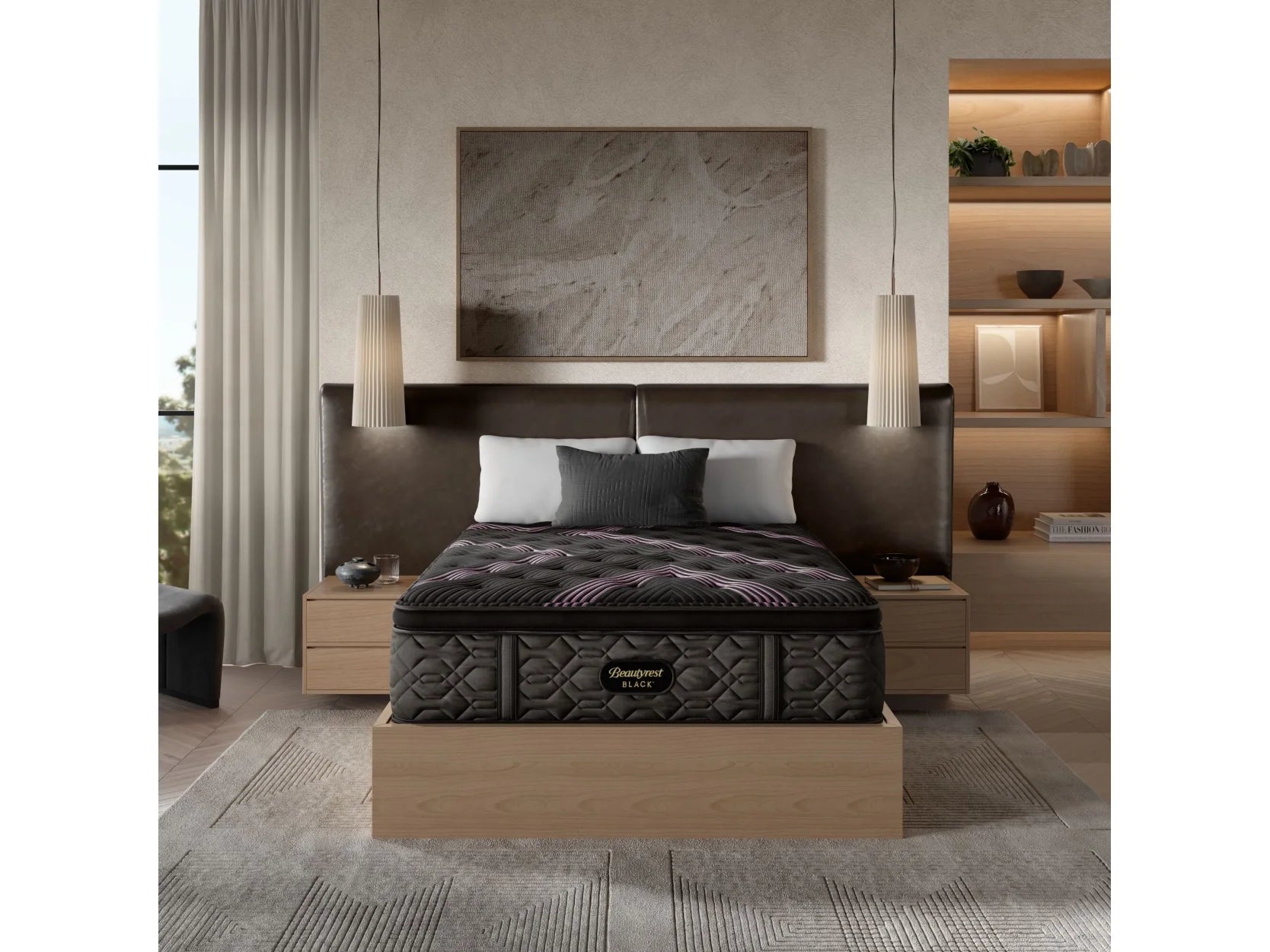 Beautyrest Black Series Two Plush Pillow Top Queen Mattress