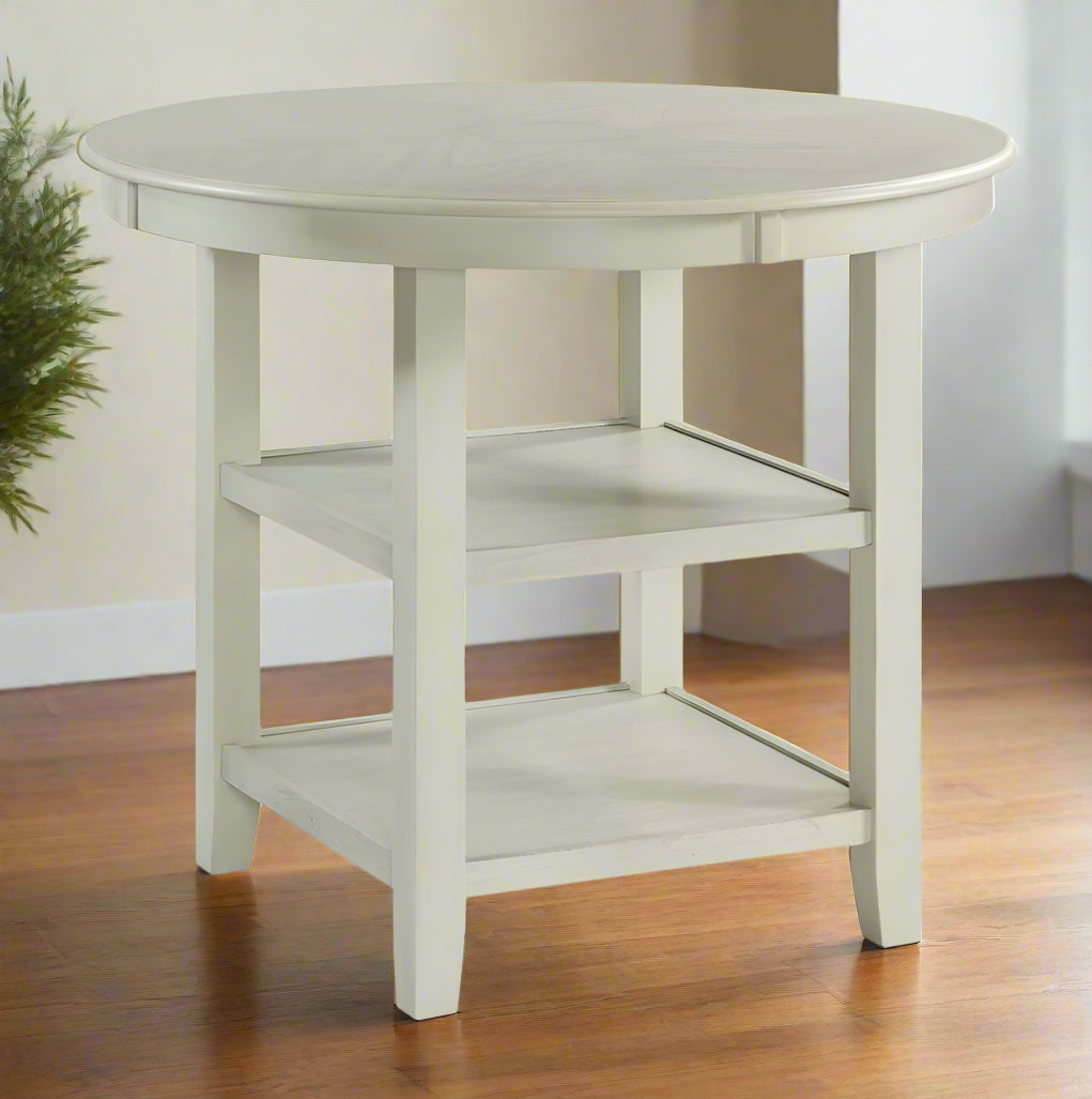 Amherst White Pub Table