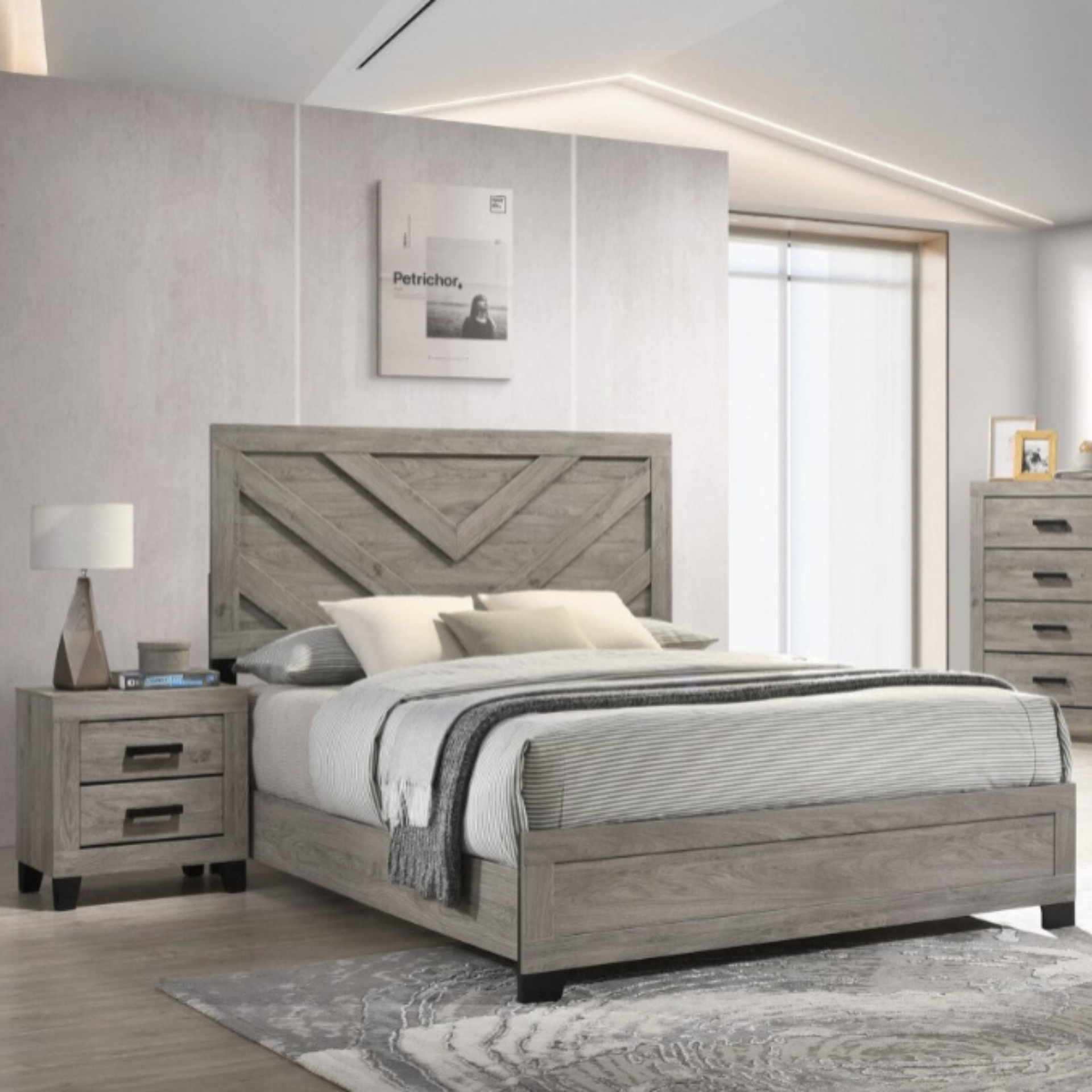 Jeffery King Bed