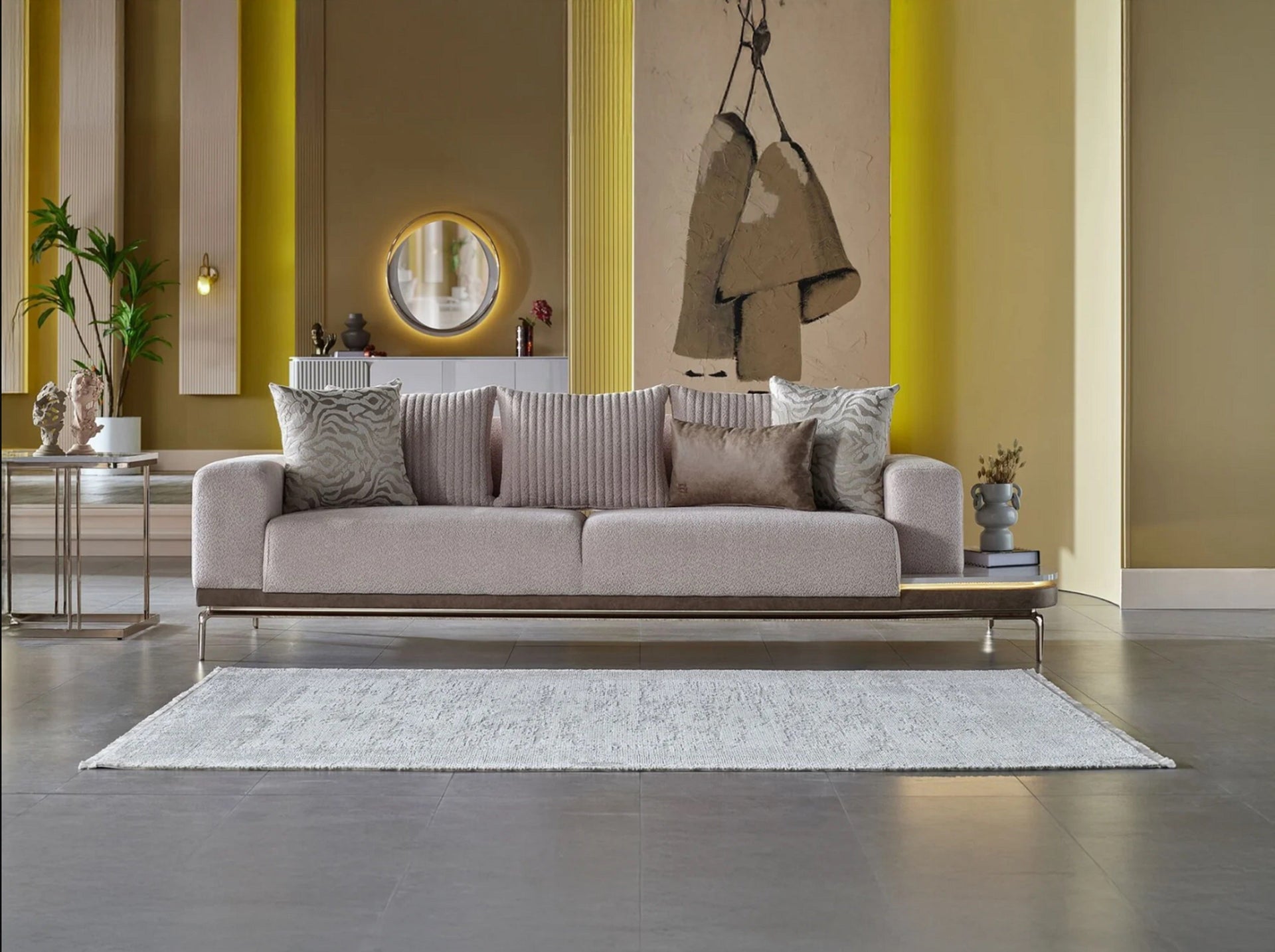 Estella RAF Sofa with attached table