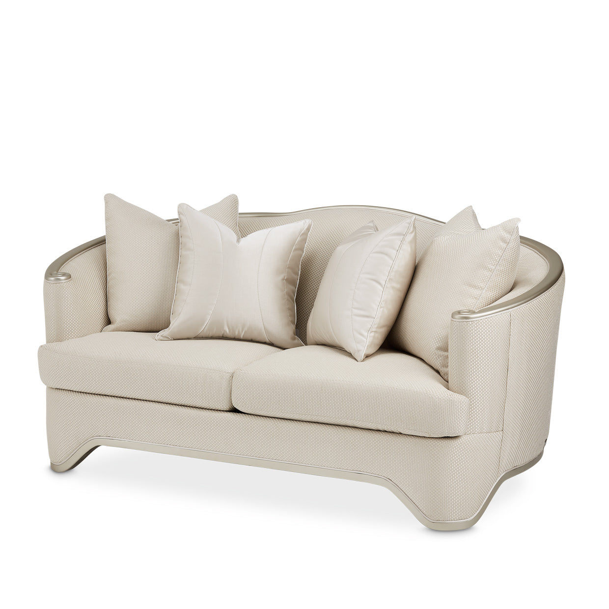 London Place Light Champagne Loveseat