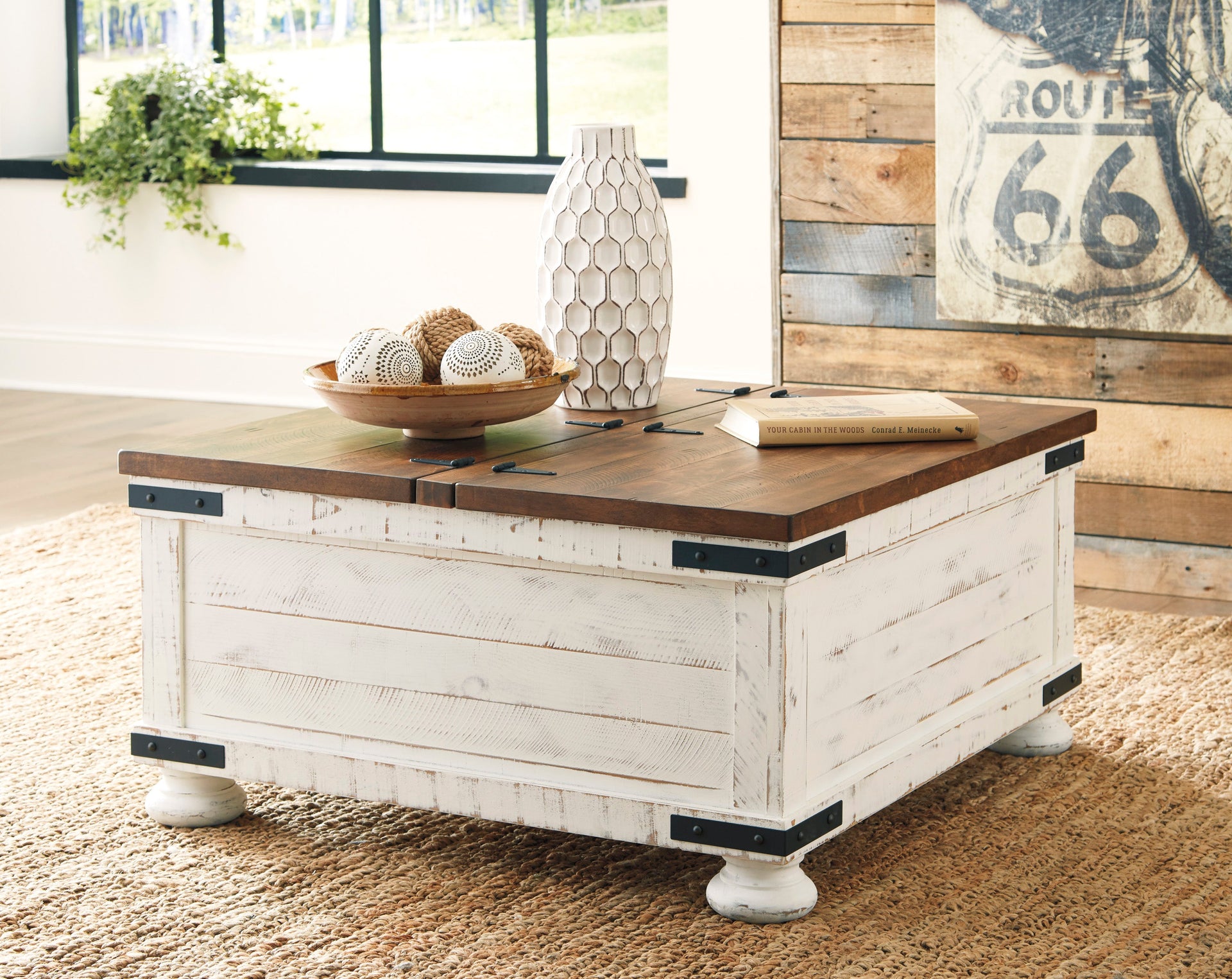 Wystfield Cocktail Table with Storage