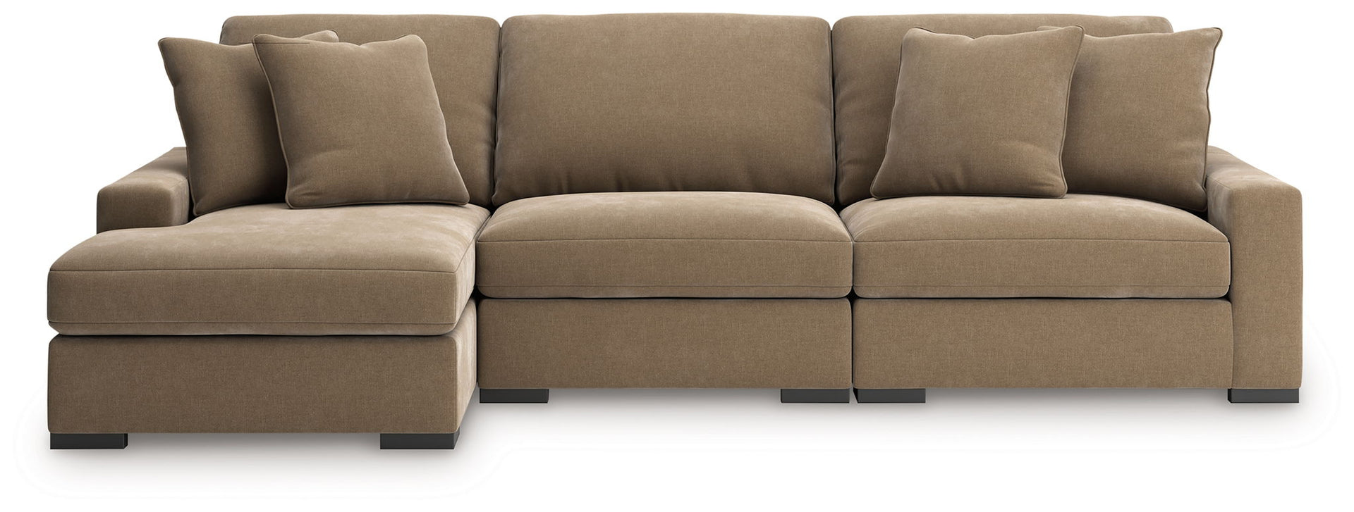 Calden - 3-Piece Sectional With LAF Corner Chaise - Sable