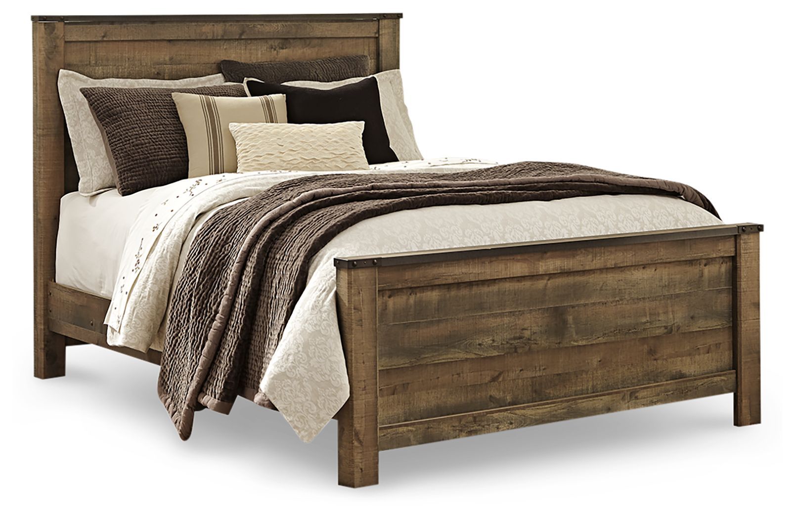 Trinell - Queen Panel Bed - Brown