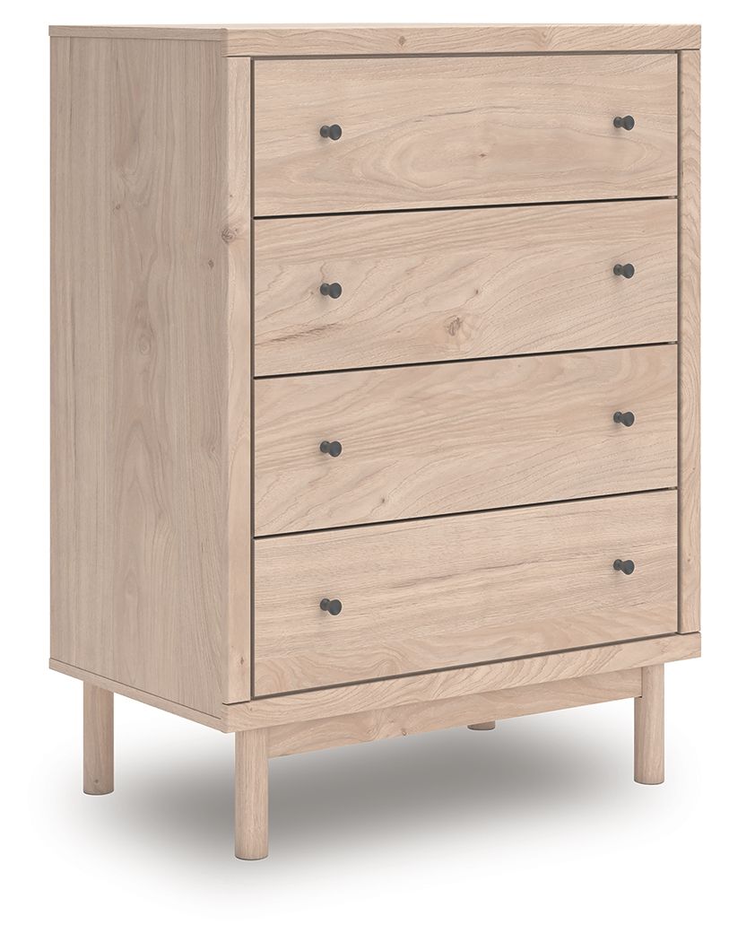 Shapella - Four Drawer Chest - Tan