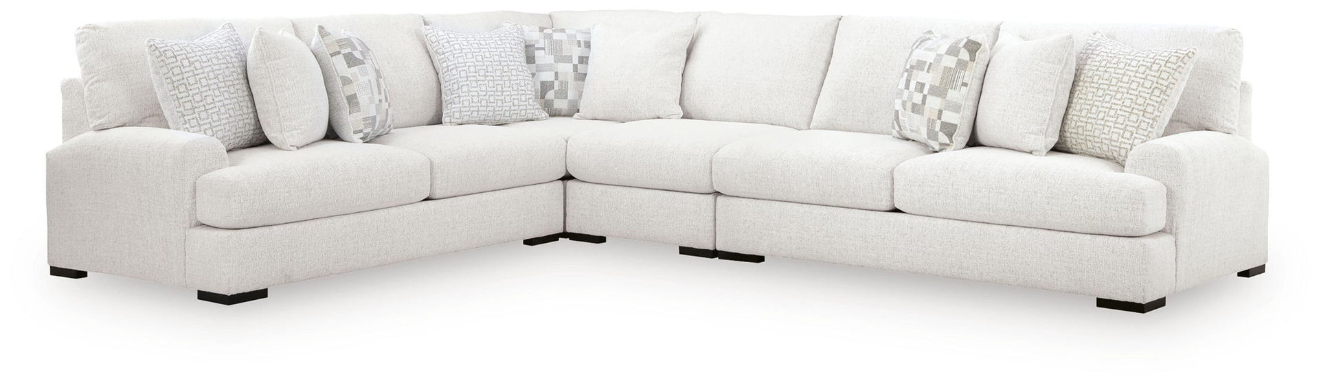 Wynncroft Manor - 4-Piece Sectional - Chalk