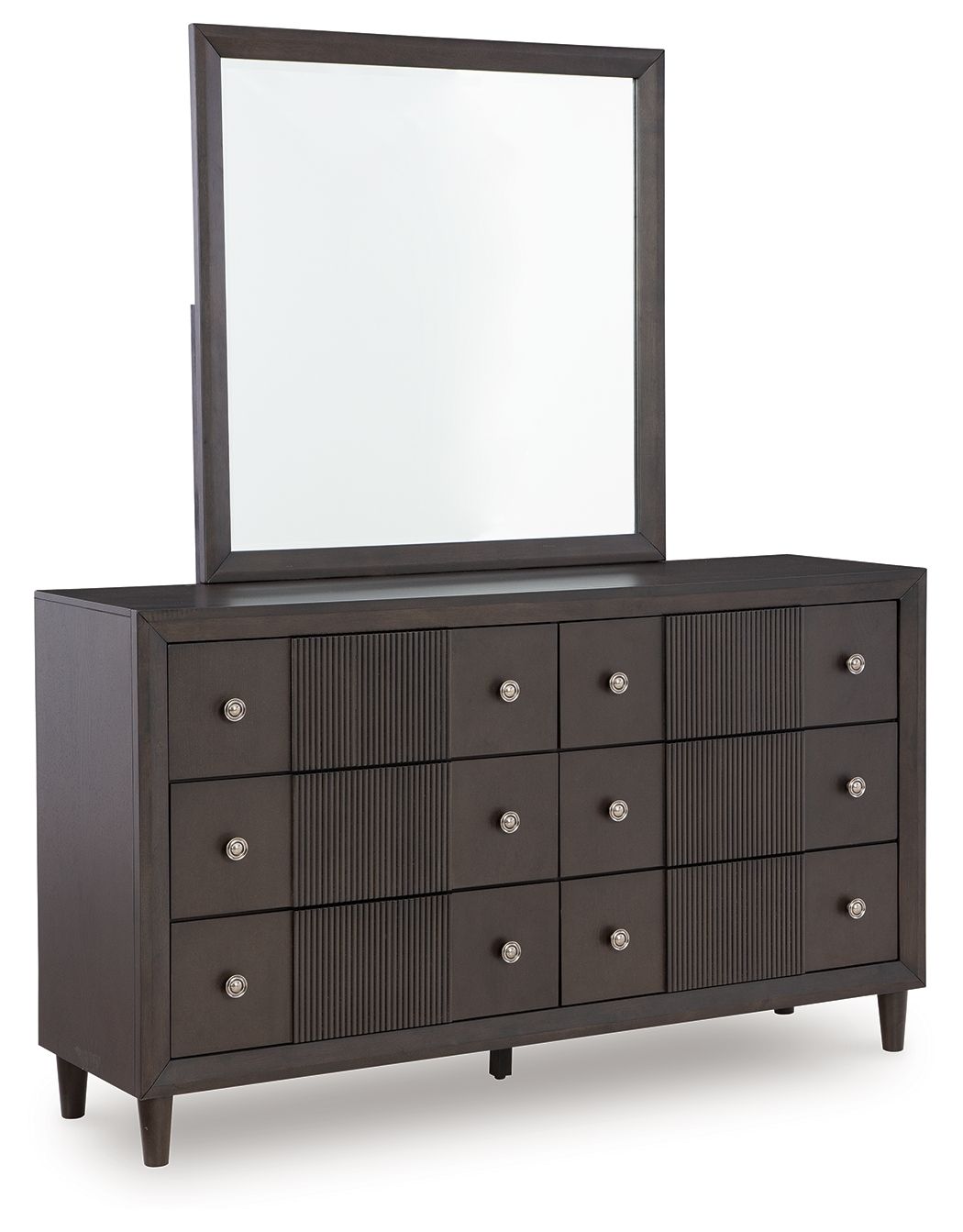 Urbantrack - Dresser And Mirror - Dark Brown