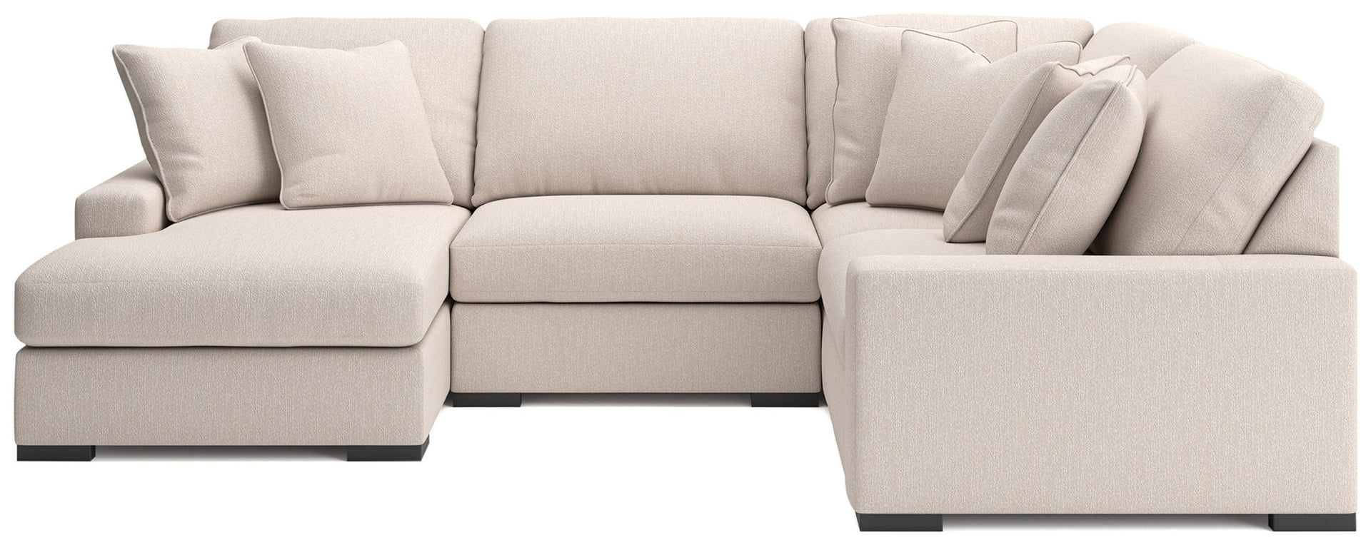 Calden - 4-Piece Sectional With LAF Corner Chaise - Oyster