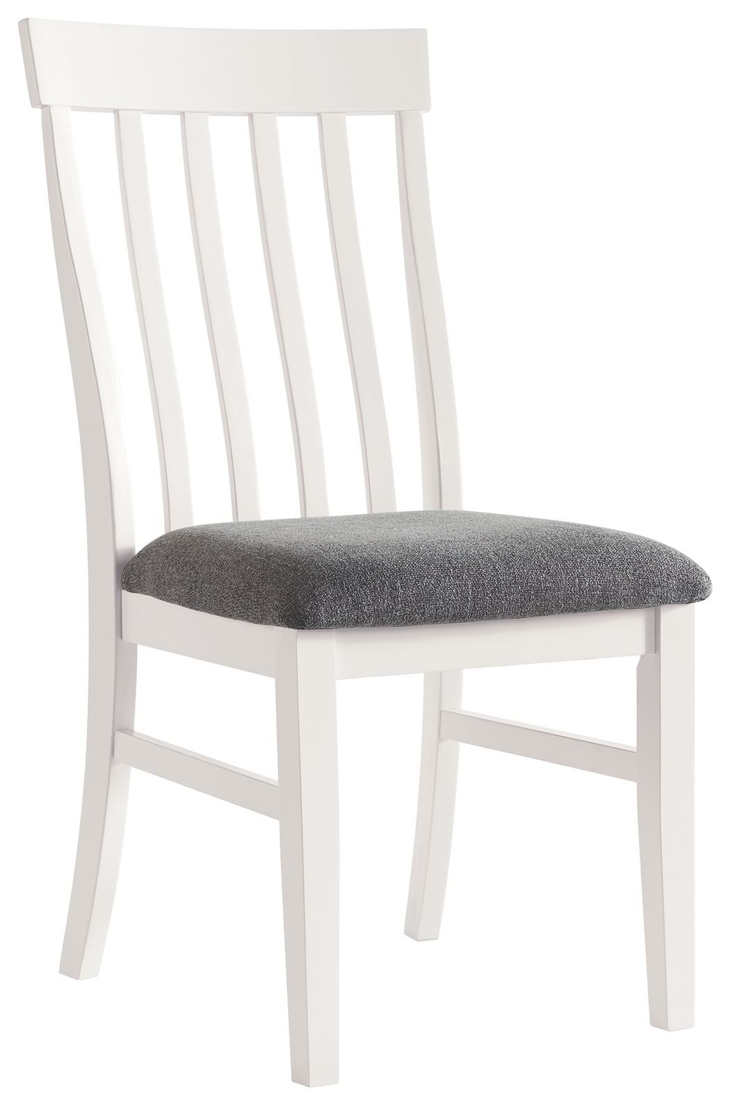Westconi - Dining Upholstered Side Chair - White / Brown