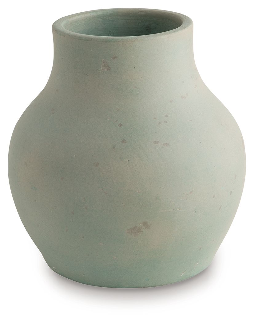 Baychester - 10" Vase - Antique Green