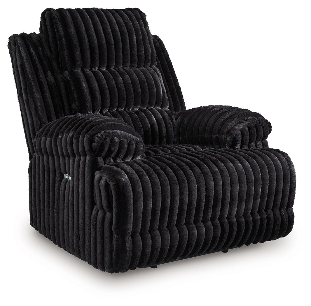 Technique - Zero Wall Power Recliner - Onyx