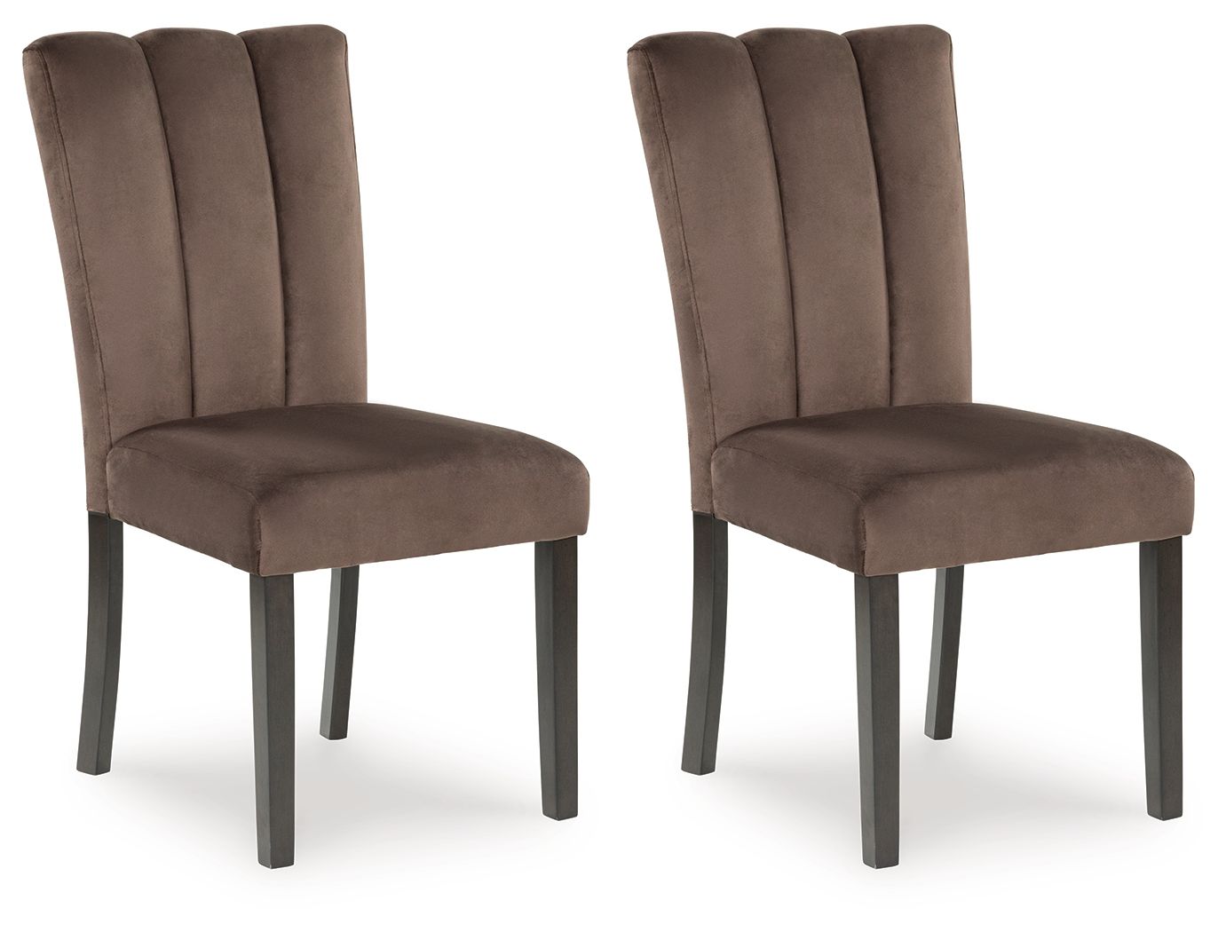 Jazmore - Dining Upholstered Side Chair - Mocha